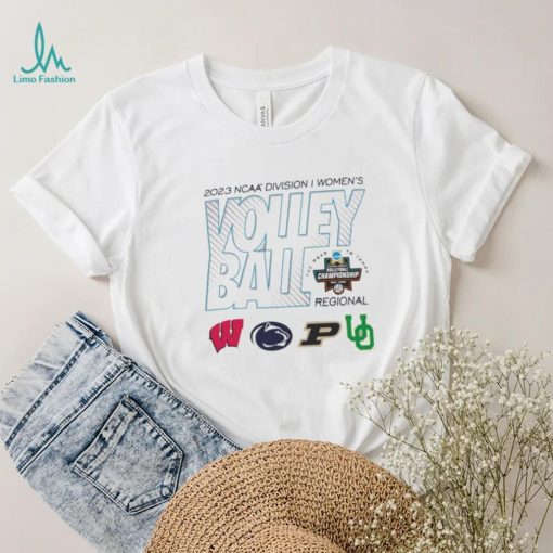 Wisconsin Regional 2023 NCAA Division I Volleyball Championship Shirt