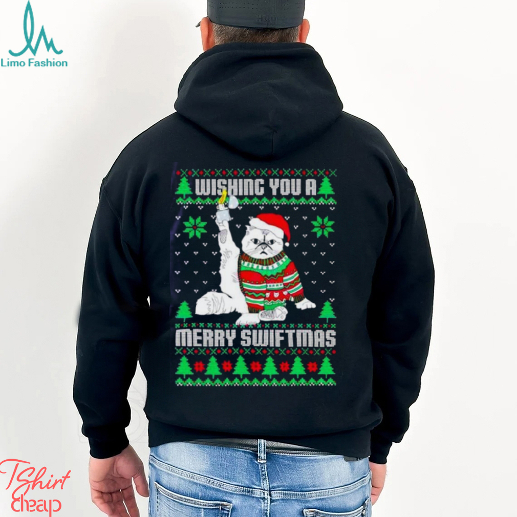 Wishing You A Merry Swiftmas Ugly Christmas Shirt Wishing You A Merry Swiftmas Ugly Christmas Shirt