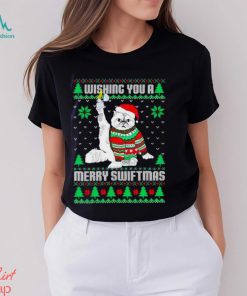 Wishing You A Merry Swiftmas Ugly Christmas Shirt