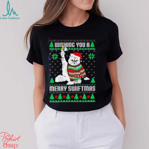 Wishing You A Merry Swiftmas Ugly Christmas Shirt