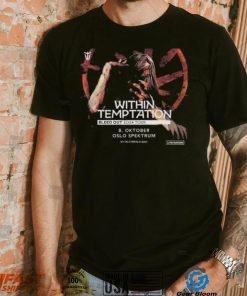 Within temptation bleed out 2024 tour on 8 october at oslo spektrum shirt