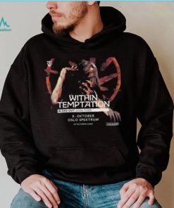 Within temptation bleed out 2024 tour on 8 october at oslo spektrum shirt