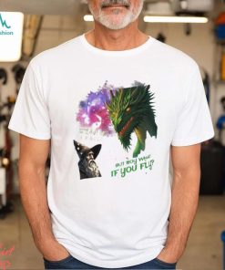 Wizard and dragon what if I fall but boy what if you fly shirt