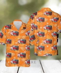 Wodonga CFA Type 4 Heavy Pumper 3D All Over Printed Hawaiian Shirt