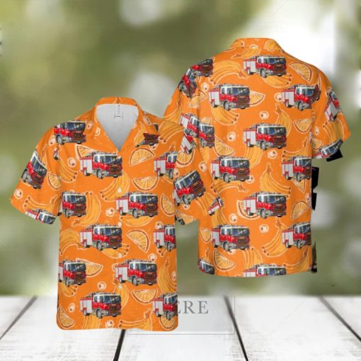 Wodonga CFA Type 4 Heavy Pumper 3D All Over Printed Hawaiian Shirt