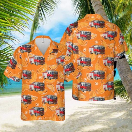 Wodonga CFA Type 4 Heavy Pumper 3D All Over Printed Hawaiian Shirt