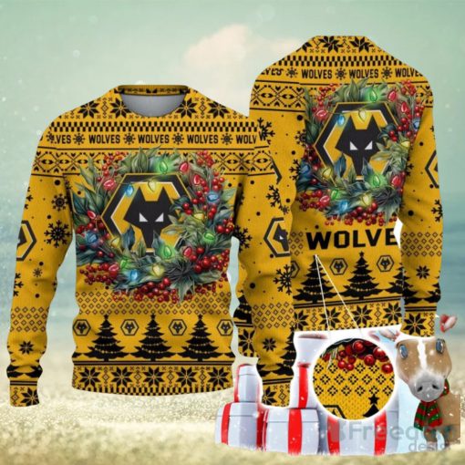 Wolverhampton Wanderers F.C Ugly Christmas Sweater Gift Ideas For Fans