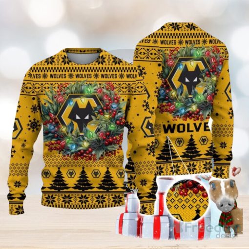 Wolverhampton Wanderers F.C Ugly Christmas Sweater Gift Ideas For Fans