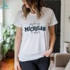 Just us Iowa Hawkeyes helmet logo shirt