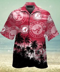 Women Kids Men Alabama Crimson Tide Hawaiian Tropical Short Sleeve