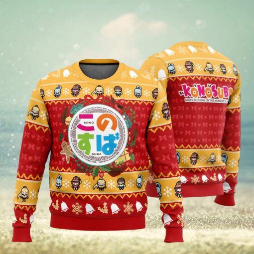 Wonderful Christmas Konosuba Ugly Christmas Sweater