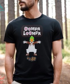 Wonka Oompa Loompa Adults Black Short Sleeved T Shirt