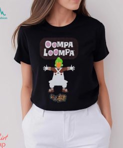 Wonka Oompa Loompa Adults Black Short Sleeved T Shirt