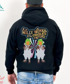 Wonka Willy Wonka Adults Black Short Sleeved T Shirt