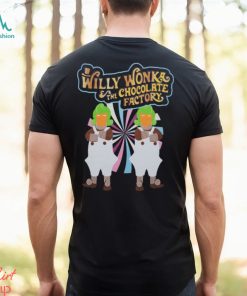 Wonka Willy Wonka Adults Black Short Sleeved T Shirt