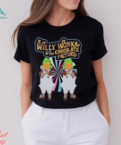 Wonka Willy Wonka Adults Black Short Sleeved T Shirt