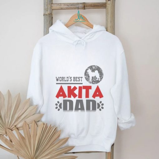 World’s Best Akita Dad Shirt