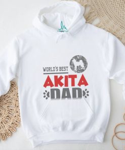 World’s Best Akita Dad Shirt