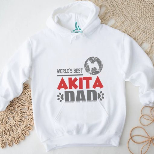 World’s Best Akita Dad Shirt