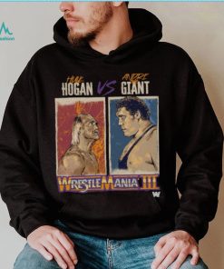 WrestleMania III Hulk Hogan Vs. Andre The Giant WHT Shirt