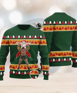 Wrestling Mike Tyson Ugly Christmas Sweater