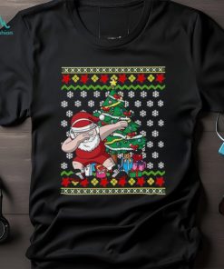 Wrestling ugly christmas dabbing santa wrestler wrestle gift Shirt