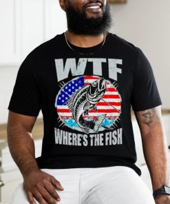 Wtf Where’s The Fish Usa Flag Shirt