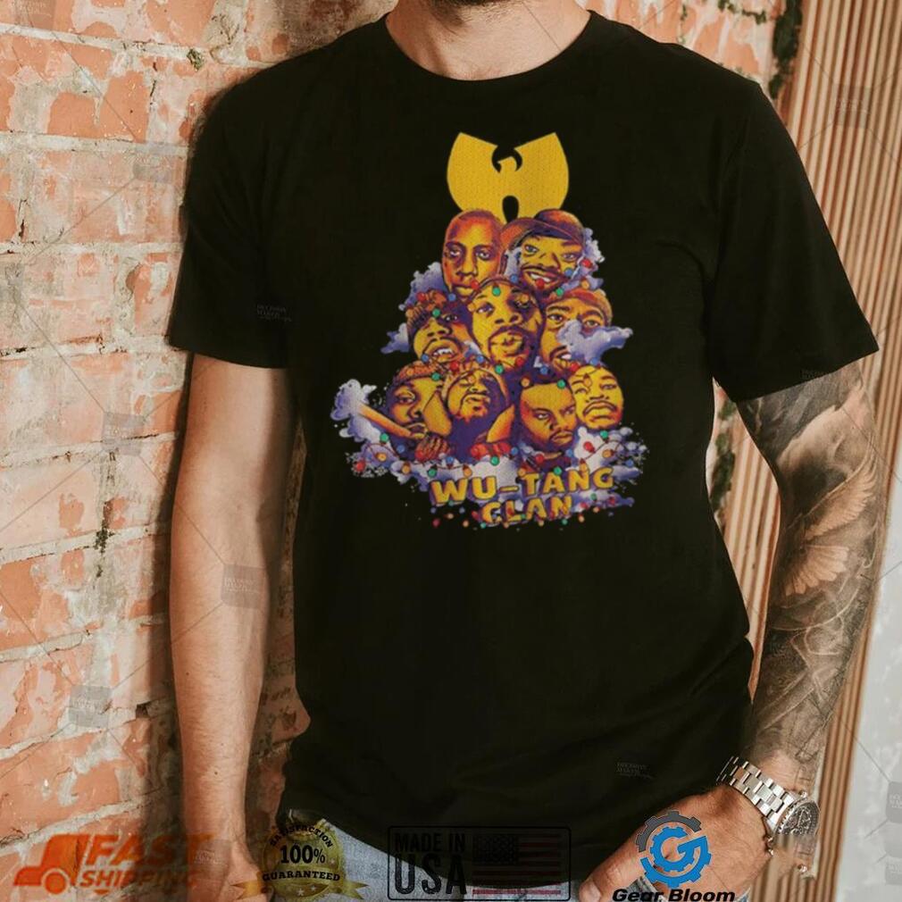 Wu Tang Clan Band Christmas Light Ugly Shirt Wu Tang Clan Band Christmas Light Ugly Shirt