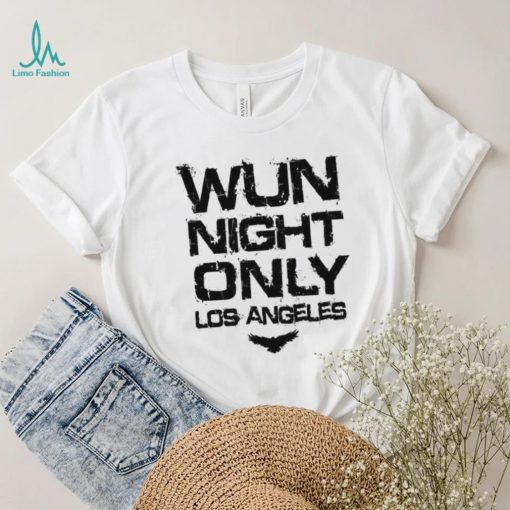 Wun Night Only Los Angeles Attractive Shirt