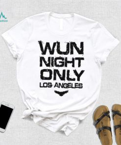 Wun Night Only Los Angeles Attractive Shirt