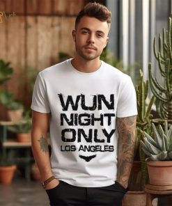 Wun Night Only Los Angeles Attractive Shirt