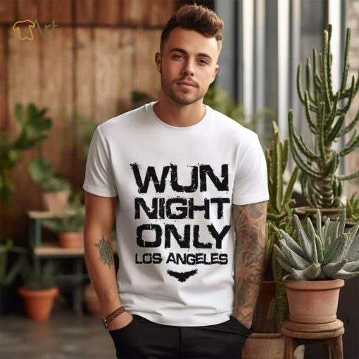 Wun Night Only Los Angeles Attractive Shirt