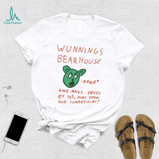 Wunnings Bearhouse Tee Ethically Made T Shirt
