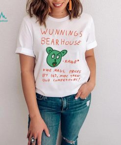 Wunnings Bearhouse Tee Ethically Made T Shirt