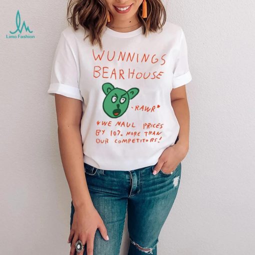 Wunnings Bearhouse Tee Ethically Made T Shirt