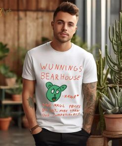 Wunnings Bearhouse Tee Ethically Made T Shirt
