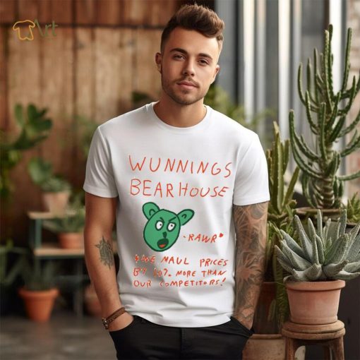 Wunnings Bearhouse Tee Ethically Made T Shirt