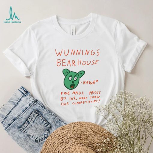 Wunnings Bearhouse Tee Ethically Made T Shirt