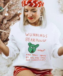 Wunnings Bearhouse Tee Ethically Made T Shirt