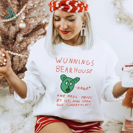 Wunnings Bearhouse Tee Ethically Made T Shirt