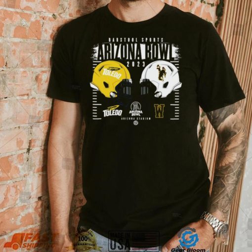 Wyoming Cowboys Vs Toledo Rockets 2023 Arizona Bowl Head To Head Shirt