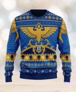 XIII Legion Warhammer 40k Skull Iconic Ugly Sweater Christmas Sweatshirt 3D Printed