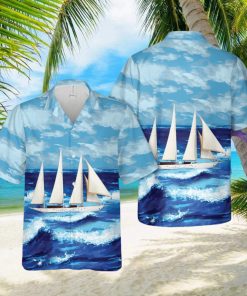 Xarifa 1927 Yacht 3D All Over Printed Hawaiian Shirt