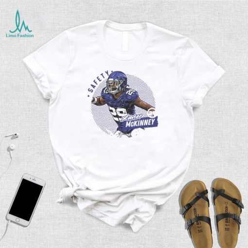 Xavier McKinney New York G Dots WHT Shirt