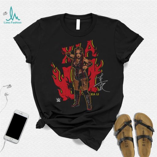 Xia Li Fire WHT Shirt