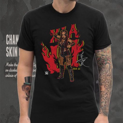 Xia Li Fire WHT Shirt