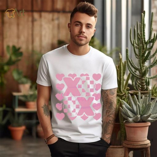 Xoxo checkered valentines day 2023 shirt