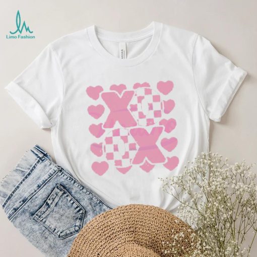 Xoxo checkered valentines day 2023 shirt