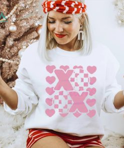 Xoxo checkered valentines day 2023 shirt