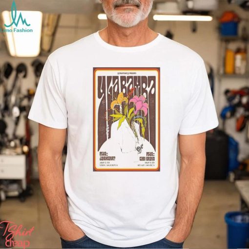Y La Bamba Jan 23 2024 Slo Brew Poster shirt